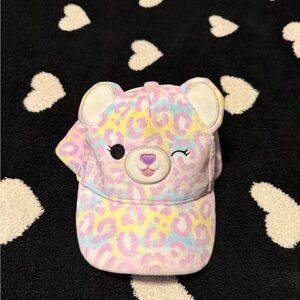 Squishmallows Pastel Leopard Bear Cap